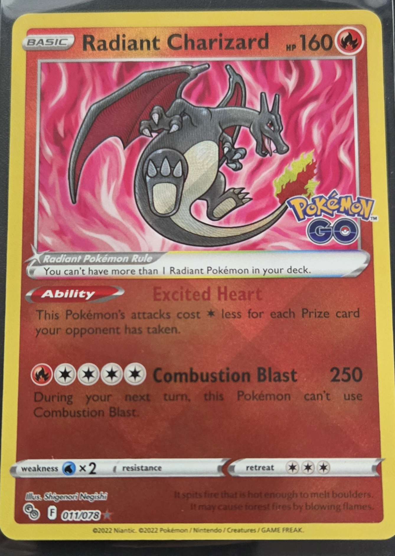 Radiant Charizard - Pokemon Go - 11