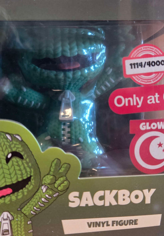 Youtooz PlayStation Sackboy Glow In The Dark Target Vinyl 1114/4000