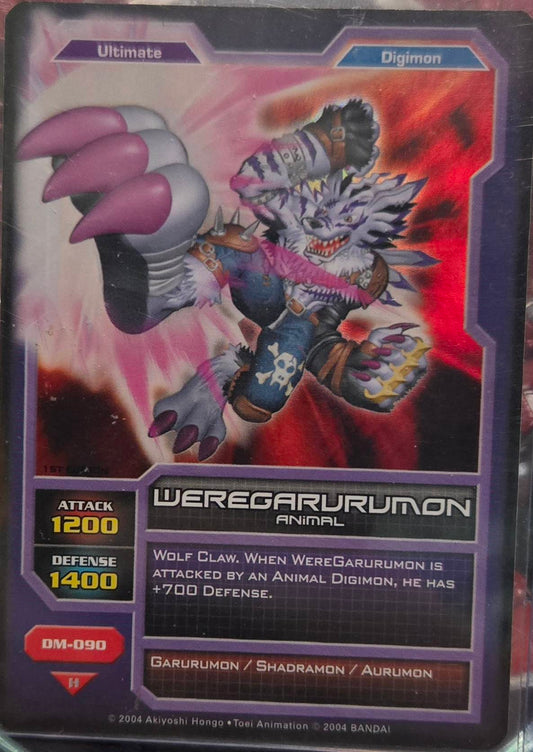 Digimon - Weregarurumon Dm-090