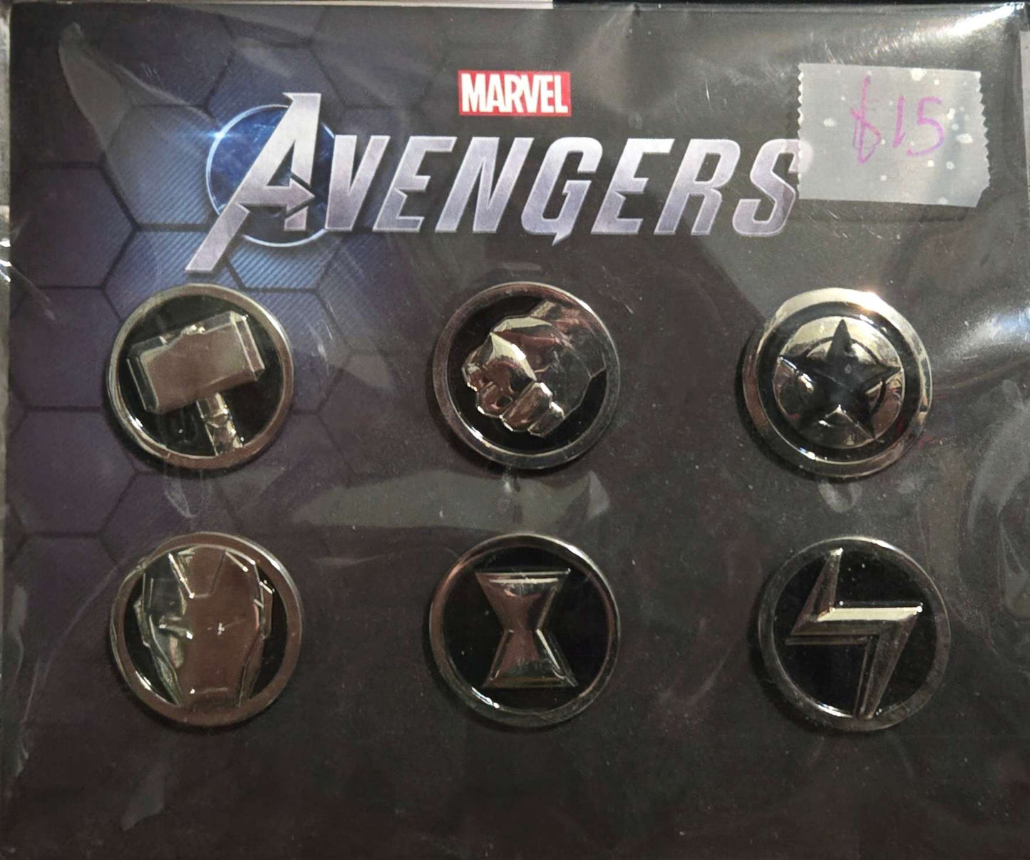 Marvel Avengers Game Collectable Pins