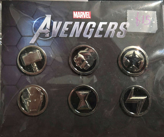 Marvel Avengers Game Collectable Pins