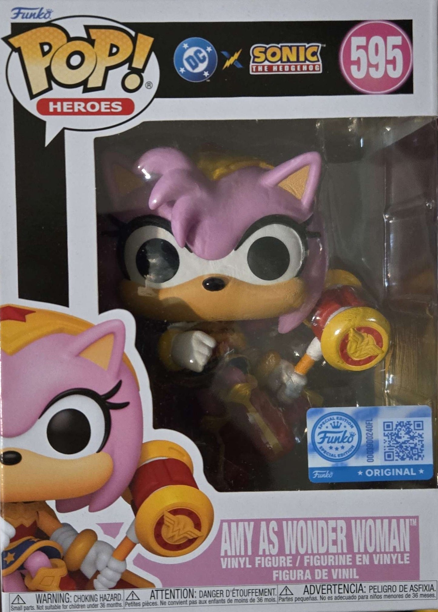 Amy (Sonic) x Wonder Woman - 595