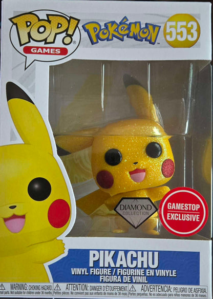 Pikachu // 553 // Diamond // Gamestop [v]