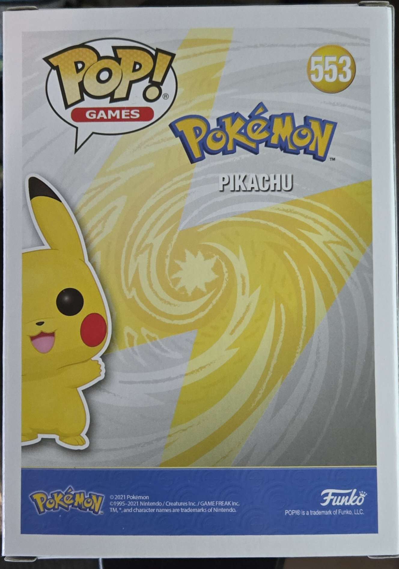Pikachu // 553 // Diamond // Gamestop [v]