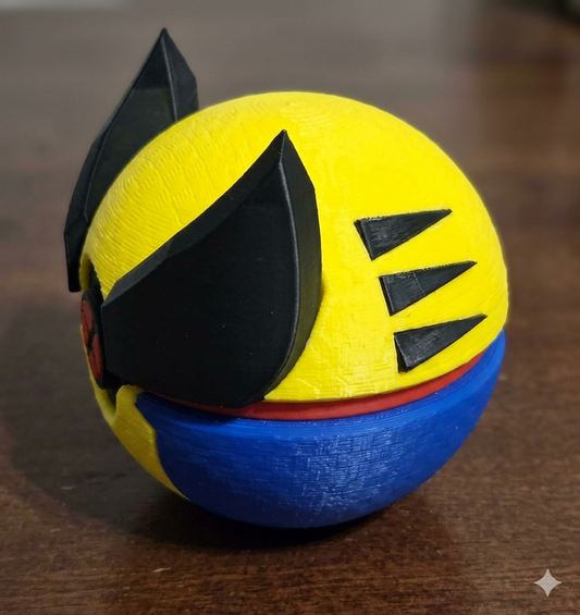 3D Print - Pokeball - Wolverine